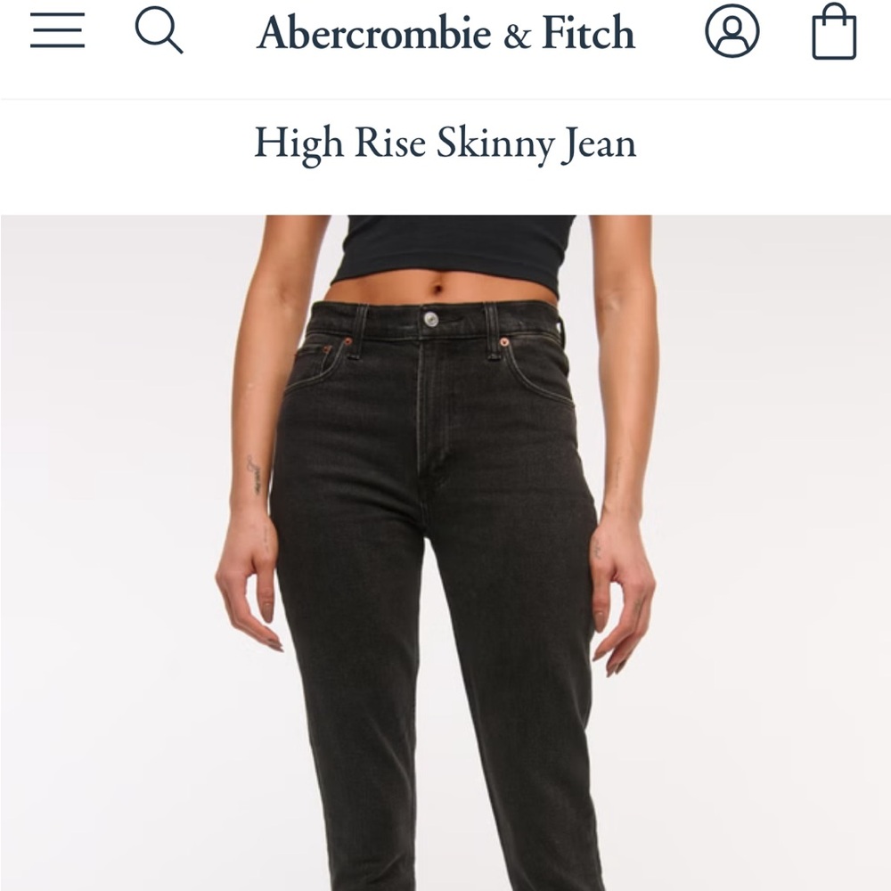Abercrombie The Skinny size 8/29 regular